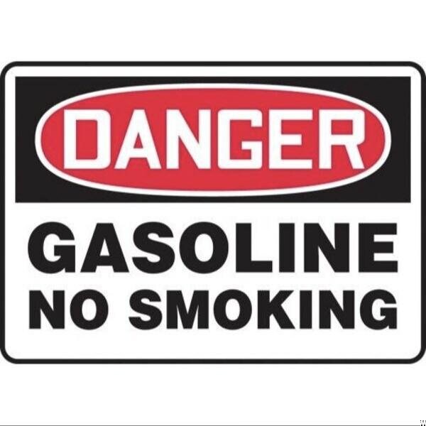 Accuform SMOKING CONTROL SIGN 10 in x 14 in MSMK136RV MSMK136RV - main
